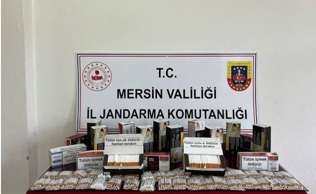 Mersin’de Kaçak Sigara Ticareti Operasyonu Mersin’de Kaçak Sigara Ticareti Operasyonu: 2.300 Dolu Makaron Ele Geçirildi