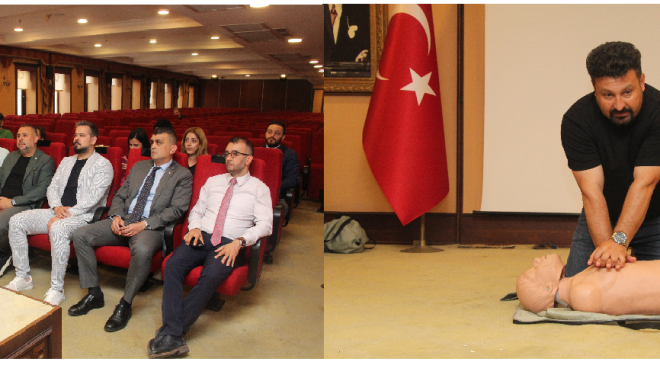 AVUKATLARA İLK YARDIM FARKINDALIK EĞİTİMİ VERİLDİ