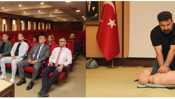 AVUKATLARA İLK YARDIM FARKINDALIK EĞİTİMİ VERİLDİ