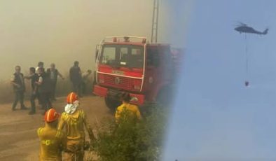 Kahraman itfaiyeciler 2 canı alevlerin arasından kurtardı! İlk müdahaleyi bakın nasıl yaptılar
