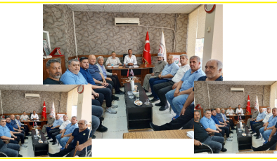 MERSİN ÇERMİKLİLER DERNEĞİ BAŞKANI; REMZİ GÜMÜŞTEKİN HEMŞERİLERİYLE BAYRAMLAŞTI;
