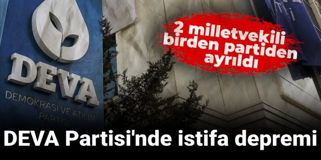 İstanbul Milletvekili Evrim Rızvanoğlu ve Tekirdağ Milletvekili Cem Avşar, DEVA Partisi’nden istifa etti. Vekillerin CHP’ye katılması bekleniyor.