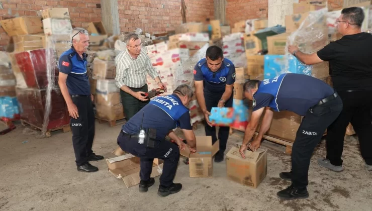 Akdeniz Belediyesi’nden Tarihi Geçmiş Gıda Operasyonu