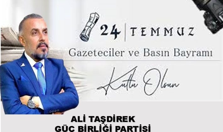 24 temmuz basın  bayramı kutlama mesajları