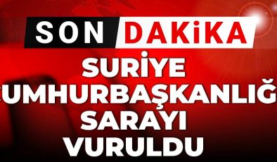Son dakika | İsrail Suriye Cumhurbaşkanlığı sarayını vurdu