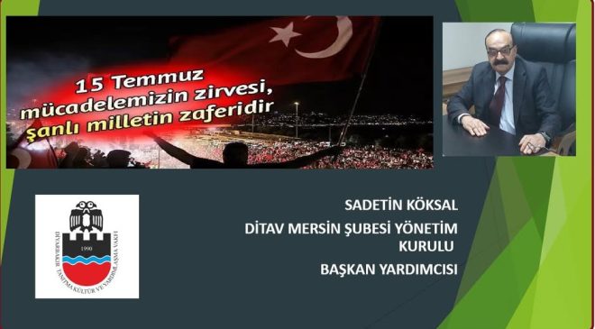 15temmuz  anma mesajları