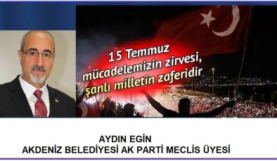 15 temmuz anma mesajları