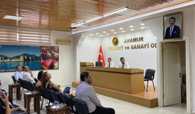 Anamur Ticaret ve Sanayi Odası Yönetim Kurulu Başkanı Mehmet TUNA tarafından yapılan açıklamada ;