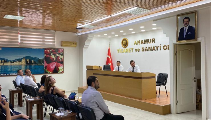 Anamur Ticaret ve Sanayi Odası Yönetim Kurulu Başkanı Mehmet TUNA tarafından yapılan açıklamada ;