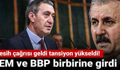 DEM ve BBP birbirine girdi: Fesih çağrısı geldi tansiyon yükseldi!