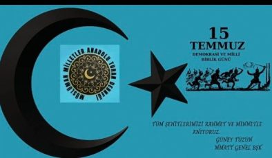 15-TEMMUZ ANMA MESAJI