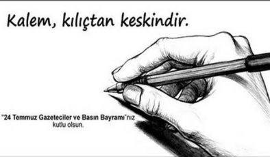 Basın; sadece haber aktaran değil, halkın sesi, vicdanı ve hafızasıdır.