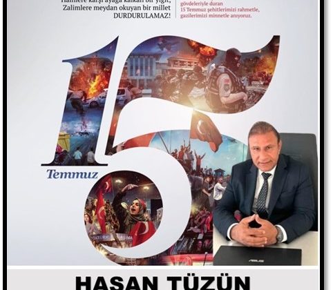 15-temmuz anma mesajı
