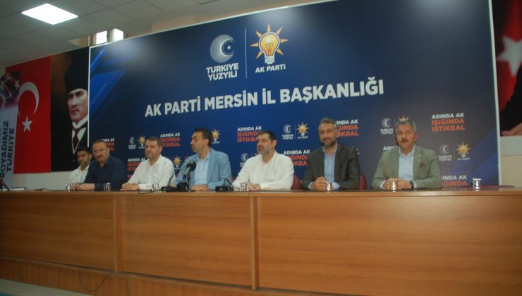 MERSİN TOROSLAR AKPARTİ İLÇE BAŞKANI FERDİ ÇOKKESER İL BAŞKANINI YAPILAN TERÖRSÜZ TÜRKİYE  PARTİ İLBAŞKANLIĞINDA YAPILAN BASIN AÇIKLAMASINDA İL BAŞKANINI YALNIZ BIRAKMADI;