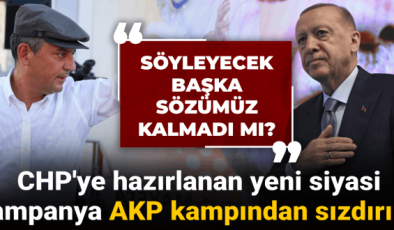 CHP’ye hazırlanan yeni siyasi kampanya AKP kampından sızdırıldı
