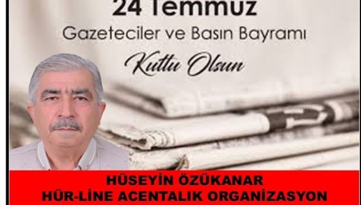 24 temmuz basın bayramı kutlama mesajı