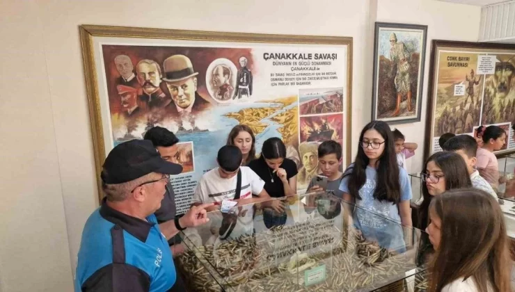 Mersin polisinden eğlence ve eğitim dolu gezi
