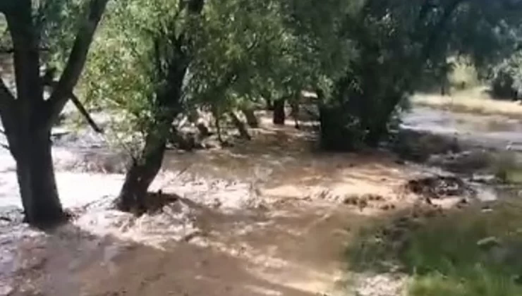 Mersin’de sağanak yağış sele neden oldu