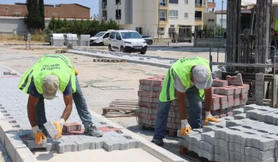 Toroslar’da Yol ve Kaldırım Çalışmaları Hız Kesmiyor