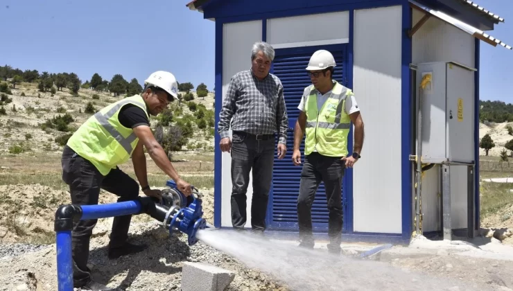 MESKİ’den Erdemli’ye Yeni İçme Suyu Kaynağı