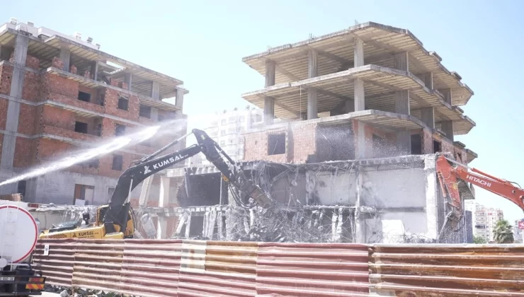 Mezitli Belediyesi’nden Kaçak Yapılaşmaya Karşı Mücadele