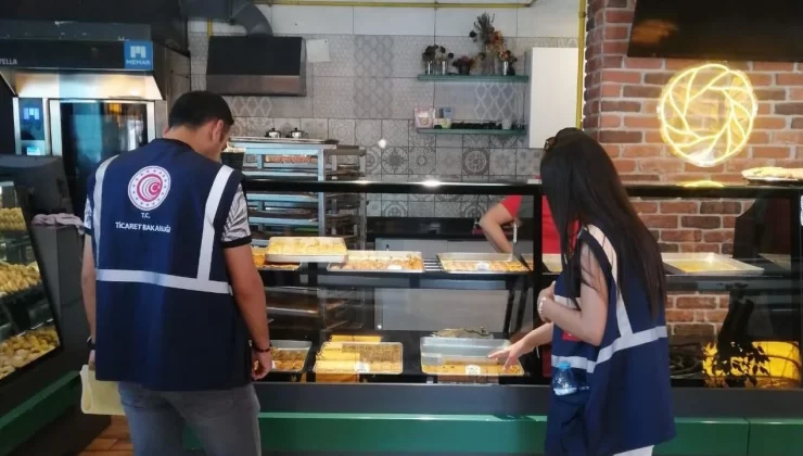 Ticaret İl Müdürlüğü Mersin’de denetimlerini sürdürüyor