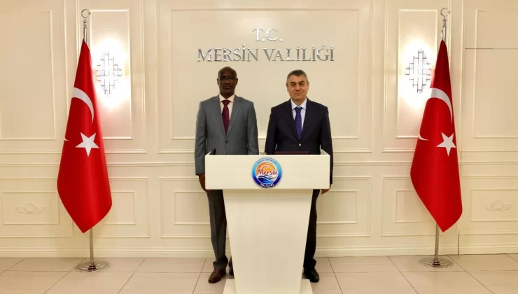 Vali Toros, Çad Büyükelçisi Guet’i Ağırladı