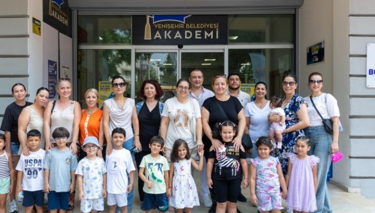 Yenişehir Belediyesinin anne ve çocuk eğitimleri sürüyor;
