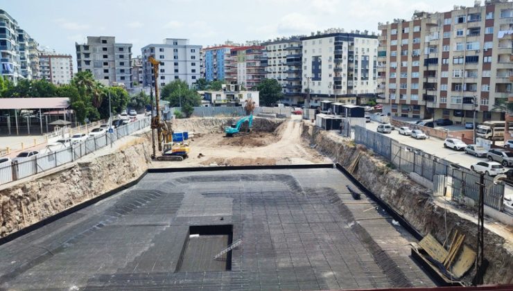 Tarsus’un İlk ve Tek Fore Kazıklı Ticaret Merkezi Alıcı Center’ın İnşaatına başlandı