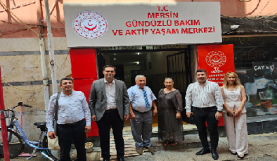 KAYMAKAM GÜLENÇ TEN YÜZ YILIN PROJE MERKEZINE ZİYARET.