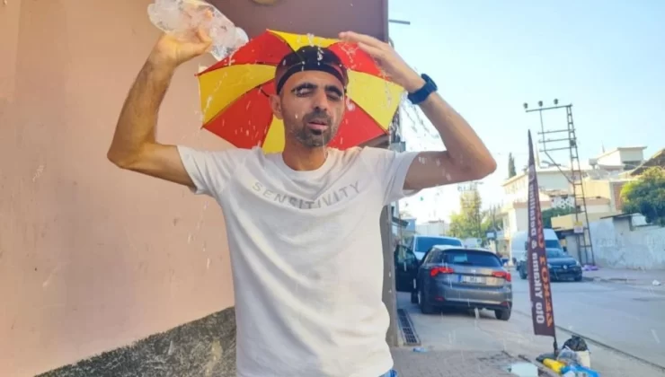 60 Derecelik Sıcaklarda Adanalı Gençten Sosyal Medyayı Sallayan Çözüm