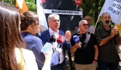 Alevi Derneklerinden Alevi-Bektaşi Başkanlığı’na Siyah Çelenkli Protesto