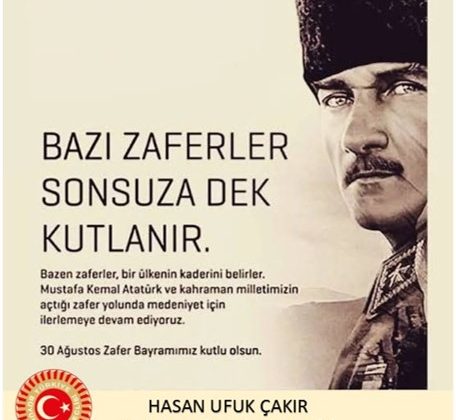 30 AĞUSTOS ZAFER BAYRAMI KUTLAMA MESAJLARI