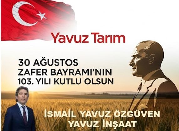30 AĞUSTOS ZAFER BAYRAMI KUTLAMA MESAJLARI