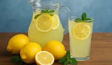 Sıcaktan Bunalanlar Dikkat! Mersin Limonuyla Evde Hazırlanan Bu Limonata Herkesin Favorisi