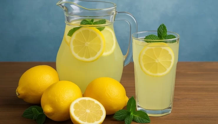 Sıcaktan Bunalanlar Dikkat! Mersin Limonuyla Evde Hazırlanan Bu Limonata Herkesin Favorisi