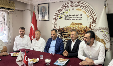 AK PARTİ MERSİN MİLET VEKİLİ ALİ KIRATLI , DAN MARİDER, E ,ANLAMLI ZİYARET