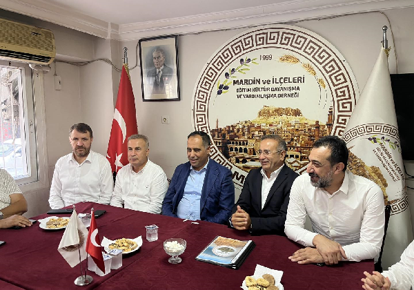 AK PARTİ MERSİN MİLET VEKİLİ ALİ KIRATLI , DAN MARİDER, E ,ANLAMLI ZİYARET
