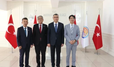Mersin Valisi Toros, Japonya’nın Wakayama Valisi ile Görüştü