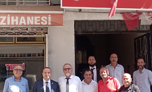 ZAFER PARTİSİ MERSİN İL YÖNETİMİN,DEN DEMOKRAT PARTİ, YE ZİYARET