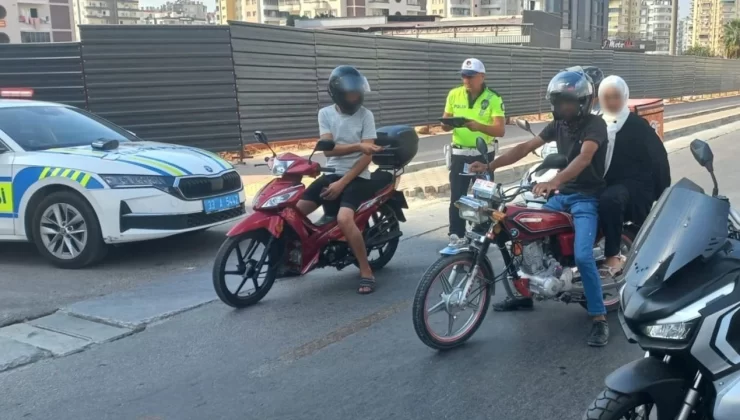 Mersin polisinin bu yılın 8 ayında yaptığı denetimlerde 1 milyon 928 bin 80 araç denetlendi. Denetimlerde 49 bin 102’sine emniyet kemeri takmamaktan, 61 bin 588’ine ise kasksız motosiklet kullanmaktan işlem yapıldığı öğrenildi.