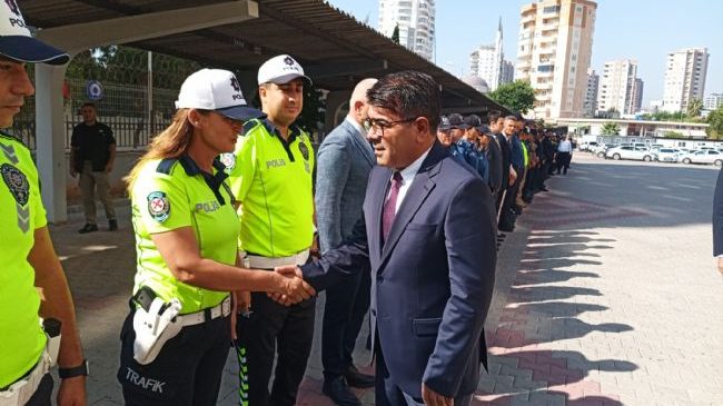 Mersin Emniyet Müdürlüğü’nde görev değişimi