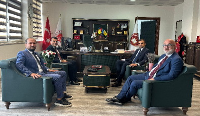 BARO BAŞKANI ÖZDEMİR, SİLİFKE CUMHURİYET BAŞSAVCISI AKYILDIZ’I ZİYARET ETTİ