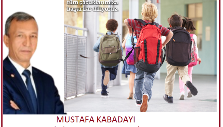 2025-2026 eğitim öğretim yılı kutlama mesajı;