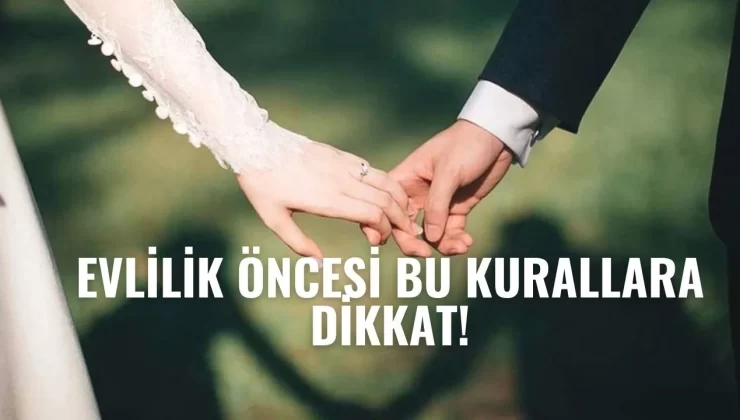 Evlenecek Çiftler Dikkat! Bunlar Zorunlu Olacak