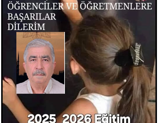 2025-2026 eğitim öğretim yılı kutlama mesajı;