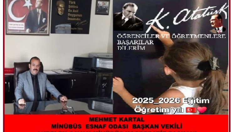 2025-2026 eğitim öğretim yılı kutlama mesajı;