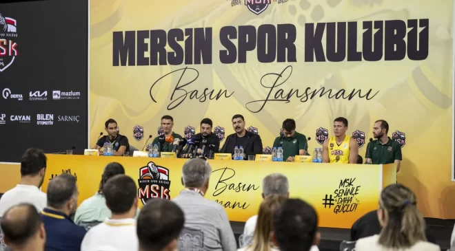 Mersin Spor Kulübü’nden Tarihi Sezon Hedefi