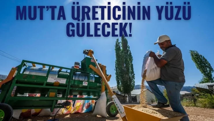 Üretici Artık Karaman’a Gitmeyecek! Mut’ta Büyük Kolaylık