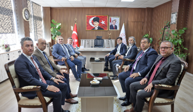 MTSO YÖNETİMİNDEN MERSİN İL MİLLİ EĞİTİM MÜDÜRÜ’NE ZİYARET